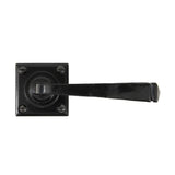 From The Anvil Door Furniture Black / Round Rose From The Anvil - Black Avon Lever on Rose Set Sprung