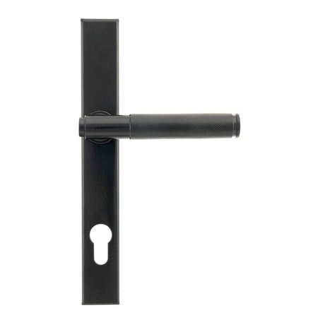 From The Anvil Door Furniture Black / Multi Point Lock Set / 92mm c/c From The Anvil - Black Brompton Slimline Lever Espag. Lock Set