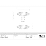 From The Anvil Cabinet Hardware Black / Cabinet Knobs From The Anvil - Black Cabinet Handle