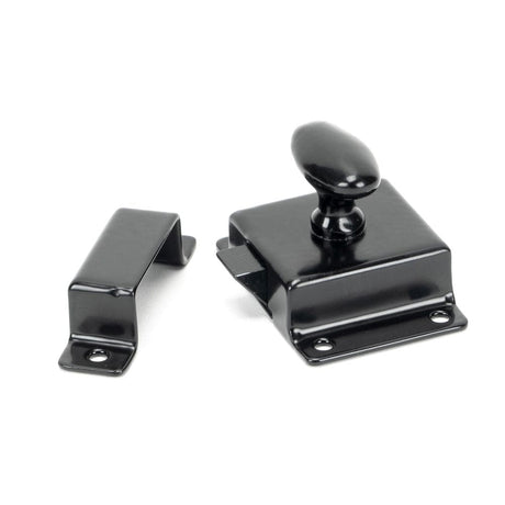 From The Anvil Cabinet Hardware Black / Cabinet Turn Catch From The Anvil - Black Cabinet Latch