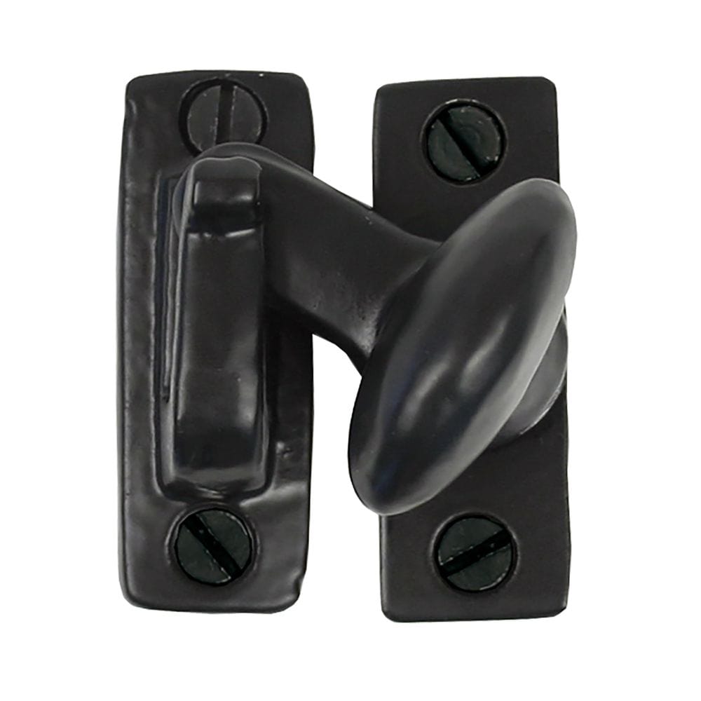 From The Anvil Cabinet Hardware Black / Cabinet Turn Catch From The Anvil - Black Cupboard Turn