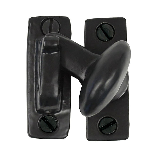 From The Anvil Cabinet Hardware Black / Cabinet Turn Catch From The Anvil - Black Cupboard Turn