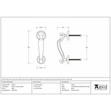 From The Anvil Door Furniture Black / Doctors Door Knocker From The Anvil - Black Doctors Door Knocker