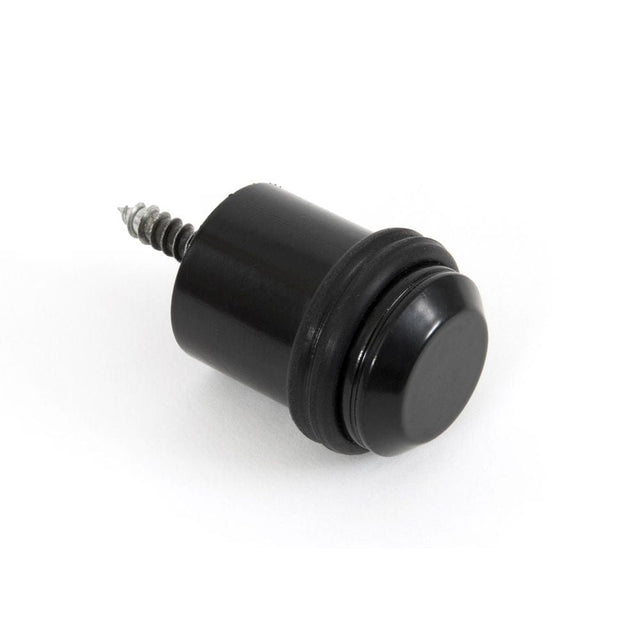 From The Anvil Door Furniture Black / Floor Door Stop From The Anvil - Black Floor Mounted Door Stop