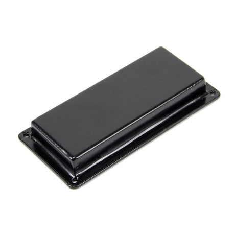 From The Anvil Door Furniture Black / Flush Handle / Rectangular From The Anvil - Black Flush Handle