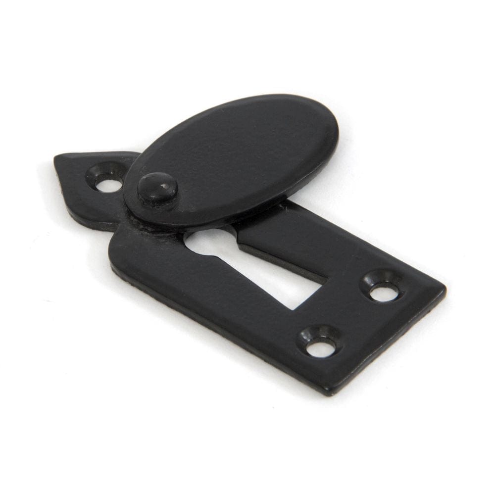 From The Anvil Door Furniture Black / Mortice Key Profile Escutcheons From The Anvil - Black Gothic Escutcheon & Cover