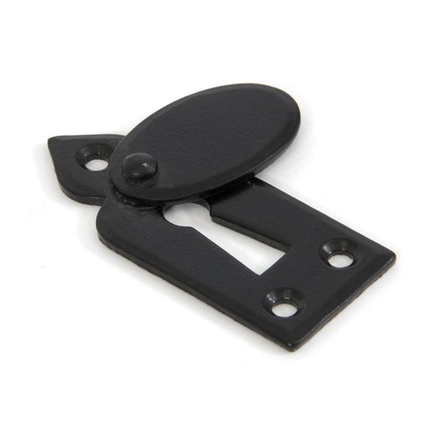From The Anvil Door Furniture Black / Mortice Key Profile Escutcheons From The Anvil - Black Gothic Escutcheon & Cover