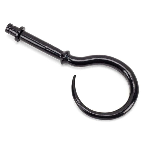 From The Anvil Accessories Black / Finials From The Anvil - Black Hook Curtain Finial (pair)