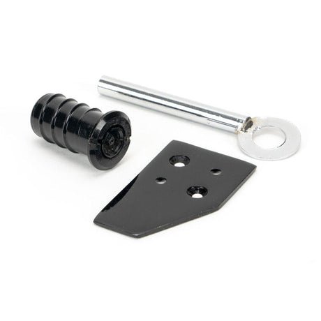 From The Anvil Window Furniture Black / Locking Sash Stops From The Anvil - Black Key-Flush Sash Stop