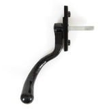 From The Anvil Window Furniture Black / Right Hand / Yes From The Anvil - Black Large 16mm Peardrop Espag - RH