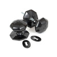 From The Anvil Door Furniture Black / Mortice/Rim Knobs From The Anvil - Black Large Octagonal Mortice/Rim Knob Set
