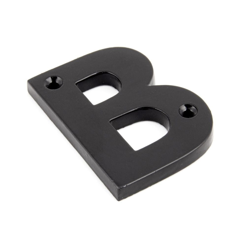 From The Anvil Door Furniture Black / Letters / B From The Anvil - Black Letter B