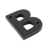 From The Anvil Door Furniture Black / Letters / B From The Anvil - Black Letter B