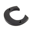 From The Anvil Door Furniture Black / Letters / C From The Anvil - Black Letter C