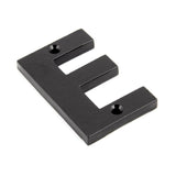 From The Anvil Door Furniture Black / Letters / E From The Anvil - Black Letter E