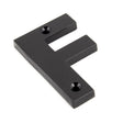 From The Anvil Door Furniture Black / Letters / F From The Anvil - Black Letter F