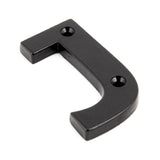 From The Anvil Door Furniture Black / Letters / J From The Anvil - Black Letter J