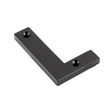 From The Anvil Door Furniture Black / Letters / L From The Anvil - Black Letter L
