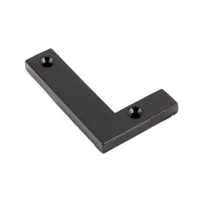 From The Anvil Door Furniture Black / Letters / L From The Anvil - Black Letter L