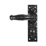 From The Anvil Door Furniture Black / Bathroom Lock Handles From The Anvil - Black Lever Bathroom Set