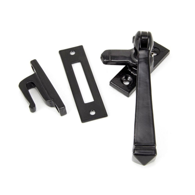 From The Anvil Window Furniture Black / Yes / Mortice & Hook Place From The Anvil - Black Locking Avon Fastener