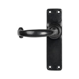 From The Anvil Door Furniture Black / Latch Handles From The Anvil - Black MF Lever Latch Set