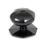 From The Anvil Door Furniture Black / Octagonal Centre Door Knob From The Anvil - Black Octagonal Centre Door Knob