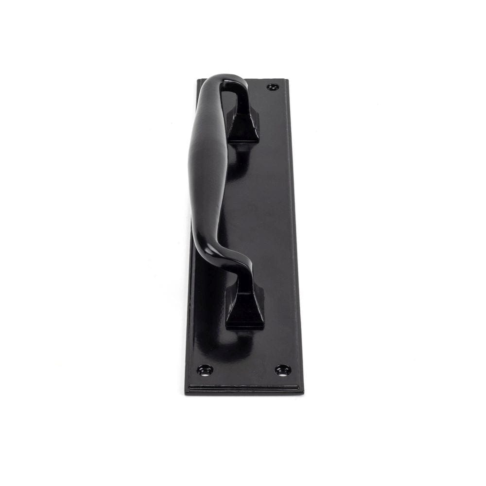 From The Anvil Door Furniture Black / Pull Handle (Backplate) From The Anvil - Black Pull Handle on Backplate