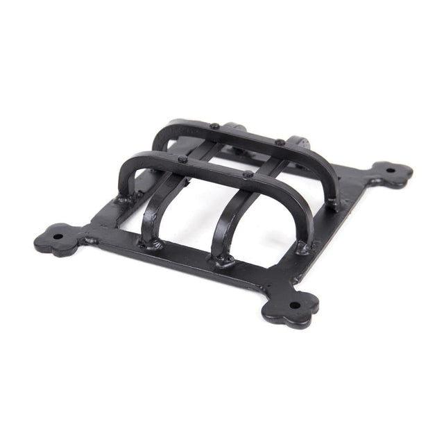 From The Anvil Door Furniture Black / Door Viewers From The Anvil - Black Raised Door Grill