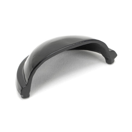 From The Anvil Cabinet Hardware Black / Cabinet Cup Pulls From The Anvil - Black Regency Concealed Drawer Pull