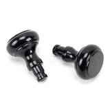From The Anvil Accessories Black / Finials From The Anvil - Black Regency Curtain Finial (pair)