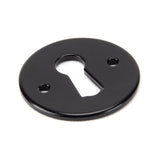 From The Anvil Door Furniture Black / Mortice Key Profile Escutcheons From The Anvil - Black Regency Escutcheon