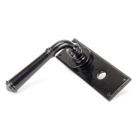 From The Anvil Door Furniture Black / Bathroom Lock Handles From The Anvil - Black Regency Lever Bathroom Set