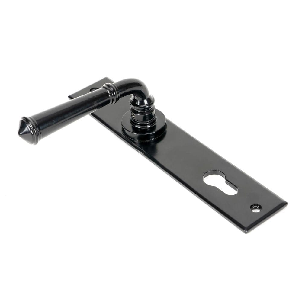 From The Anvil Door Furniture Black / Multi Point Lock Set / 92mm c/c From The Anvil - Black Regency Lever Espag. Lock Set