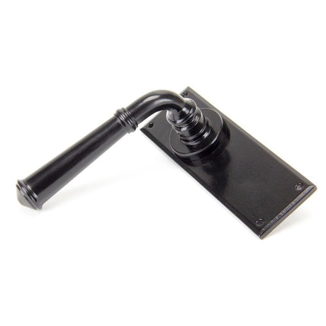 From The Anvil Door Furniture Black / Latch Handles From The Anvil - Black Regency Lever Latch Set