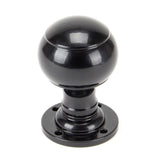 From The Anvil Door Furniture Black / Mortice/Rim Knobs From The Anvil - Black Regency Mortice/Rim Knob Set