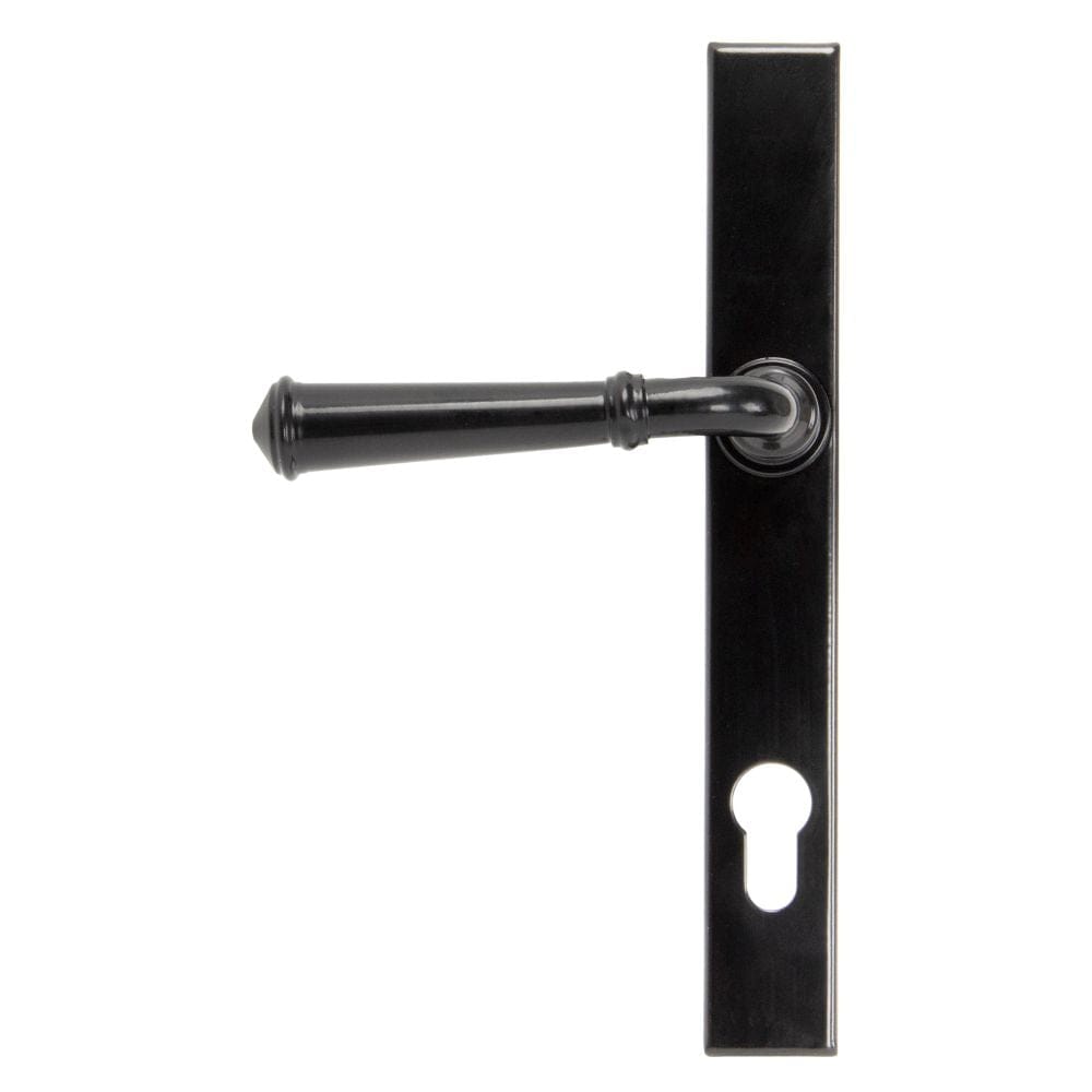 From The Anvil Door Furniture Black / Multi Point Lock Set / 92mm c/c From The Anvil - Black Regency Slimline Lever Espag. Lock Set