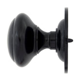 From The Anvil Door Furniture Black / Round Centre Door Knob From The Anvil - Black Round Centre Door Knob