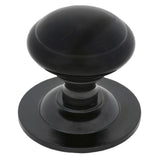 From The Anvil Door Furniture Black / Round Centre Door Knob From The Anvil - Black Round Centre Door Knob