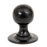 From The Anvil Door Furniture Black / Mortice/Rim Knobs From The Anvil - Black Round Mortice/Rim Knob Set