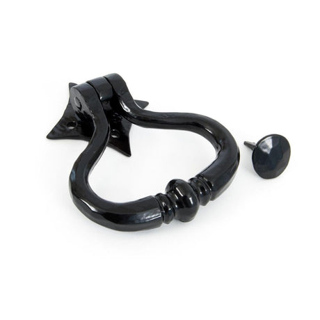 From The Anvil Door Furniture Black From The Anvil - Black Shakespeare Door Knocker
