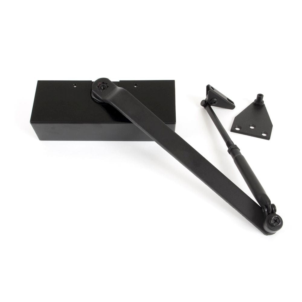 From The Anvil Door Furniture Black / Door Closers / Size 3 From The Anvil - Black Size 3 Door Closer & Cover