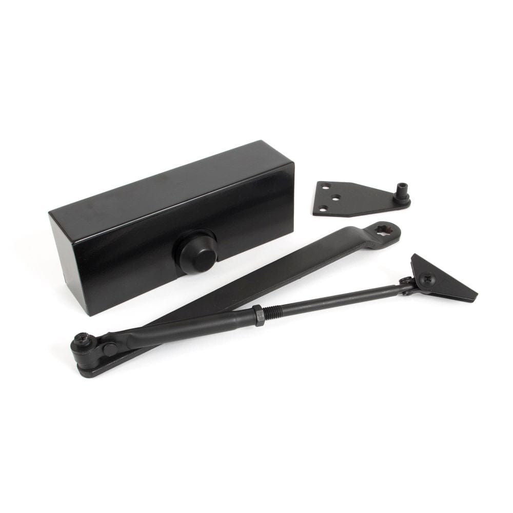 From The Anvil Door Furniture Black / Door Closers / Size 3 From The Anvil - Black Size 3 Door Closer & Cover