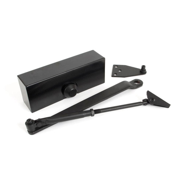 From The Anvil Door Furniture Black / Door Closers / Size 3 From The Anvil - Black Size 3 Door Closer & Cover
