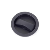 From The Anvil Door Furniture Black / Round Flush Pull (Privacy) From The Anvil - Black Sliding/Pocket Door Locking Kit