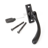 From The Anvil Window Furniture Black / Left Hand / Yes From The Anvil - Black Slim Peardrop Espag - LH