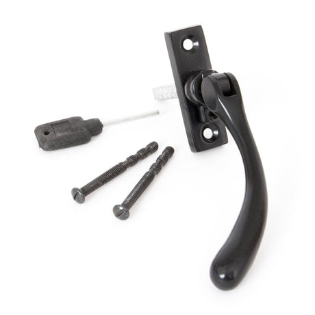 From The Anvil Window Furniture Black / Left Hand / Yes From The Anvil - Black Slim Peardrop Espag - LH