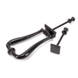 From The Anvil Door Furniture Black / Art Deco Door Knocker From The Anvil - Black Slimline Art Deco Door Knocker