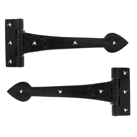 From The Anvil Hinges Black / Tee Hinges / 10.5" (267mm) From The Anvil - Black Smooth 10ÃƒÆ’Ã¢â‚¬Å¡Ãƒâ€šÃ‚Â½" Cast T Hinge (pair)