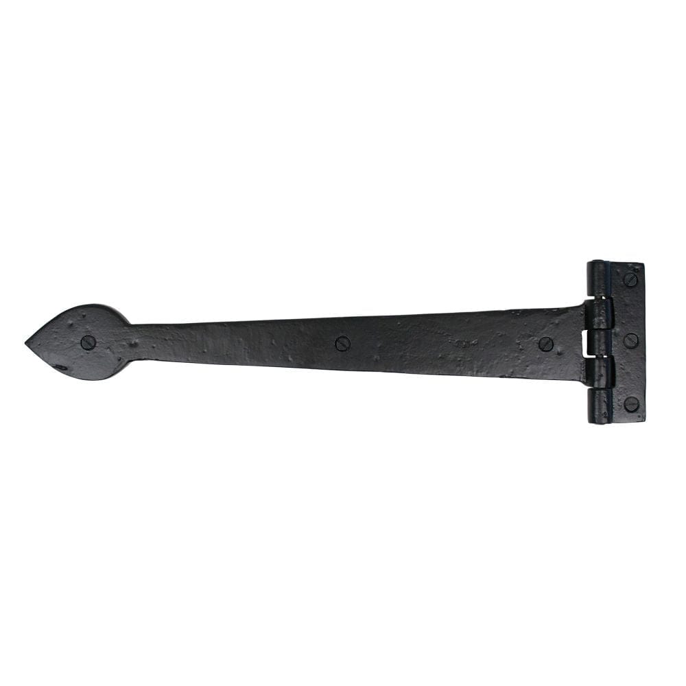 From The Anvil Hinges Black / Tee Hinges / 16" (406mm) From The Anvil - Black Smooth 16" Cast T Hinge (pair)